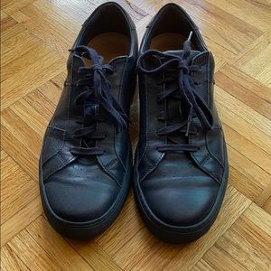 Greats Navy Blue leather